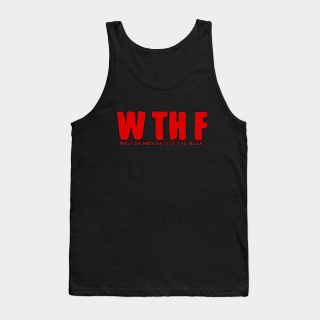 WTF Tank Top by ugurbs